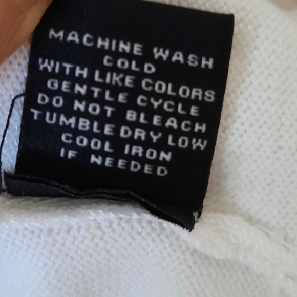 Verve Ami White Cardigan Open Front Draped Ribbed Knit Long Sleeve NWT Size M - Picture 4 of 11